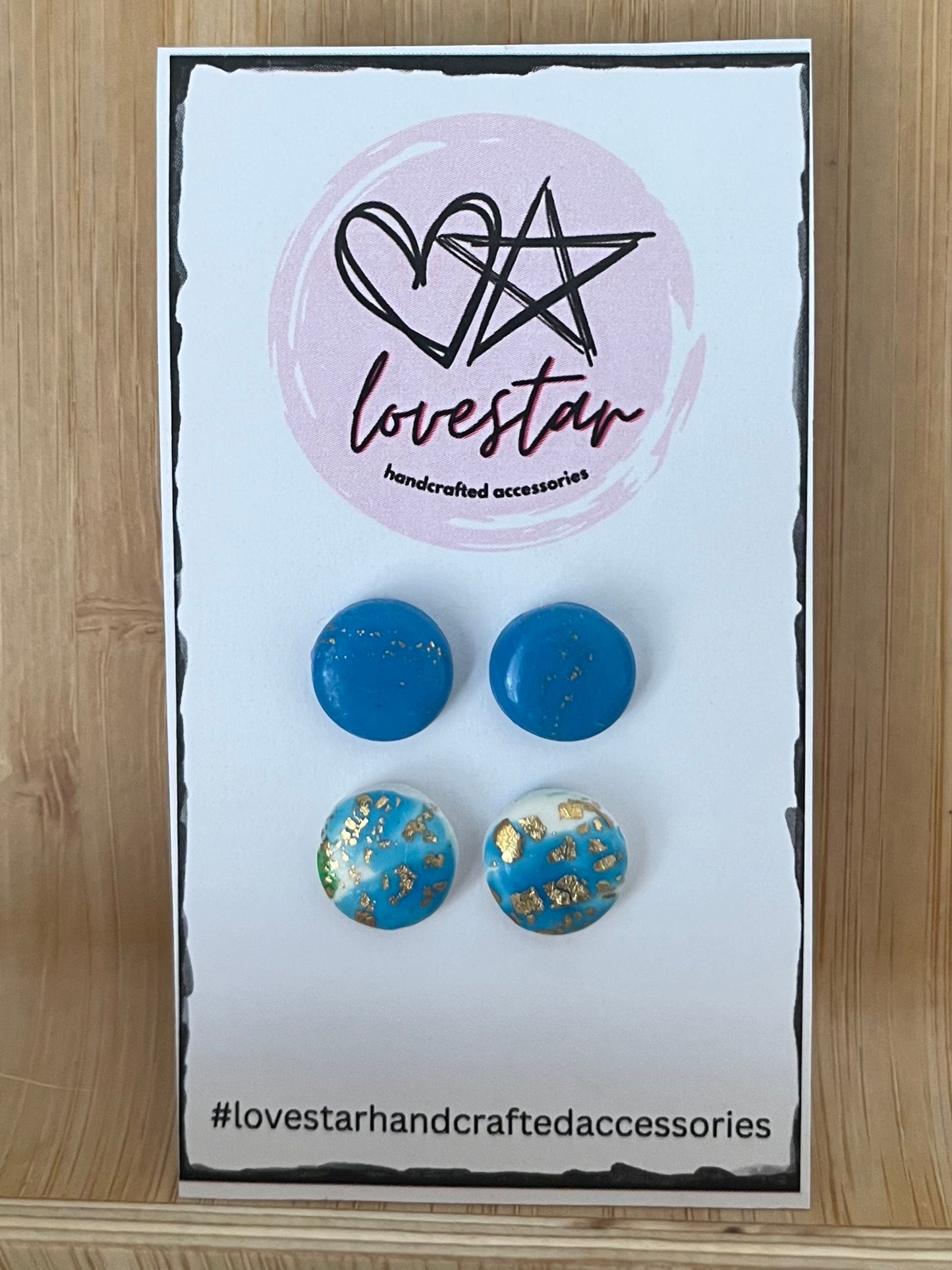 Polymer Clay Studs