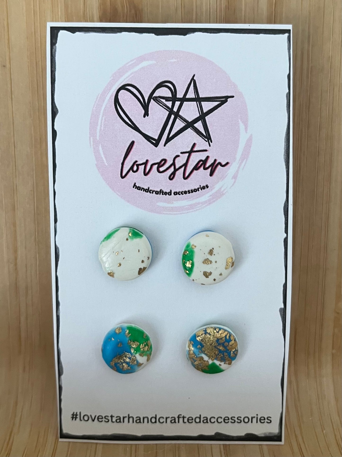 Polymer Clay Stud