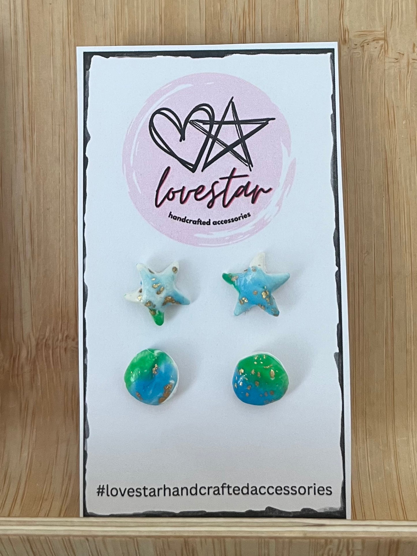 Polymer Clay Studs